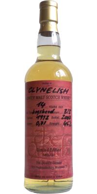 Clynelish 1992 SV bottled for The Quaich 46% 700ml