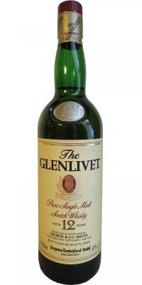 Glenlivet 12yo Pure Single Malt Scotch Whisky Seagram Deutschland GmbH 43% 700ml