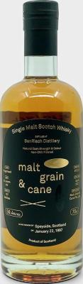 BenRiach 1997 MG&C #7337 59.4% 700ml