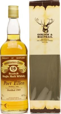 Port Ellen 1969 GM Connoisseurs Choice 40% 750ml