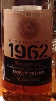 North British 1962 Kb 44.9% 700ml