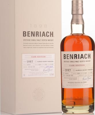 BenRiach 1997 Cask Edition Oloroso Sherry Puncheon 55.7% 700ml