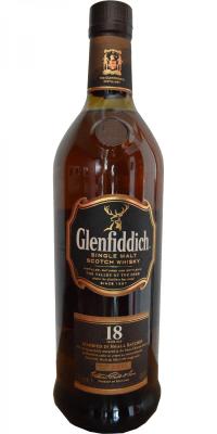 Glenfiddich 18yo Oloroso Sherry & Bourbon 40% 1000ml