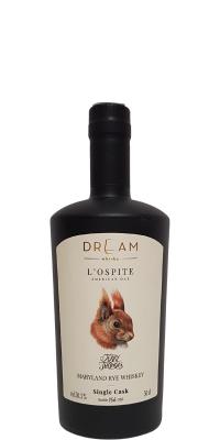 Dream Whisky 5yo DrWh L'Ospite Maryland Rye Whisky American Oak In collaborazione con Jerry Thomas 50.3% 500ml