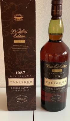 Talisker 1987 The Distillers Edition Double Matured in Amoroso Sherry Wood 45.8% 1000ml