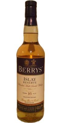 Islay Reserve 16yo BR Berrys Best Islay Switzerland Exclusive 57.6% 700ml