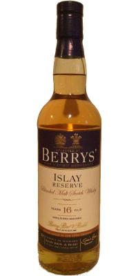 Islay Reserve 16yo BR Berrys Best Islay Switzerland Exclusive 57.6% 700ml