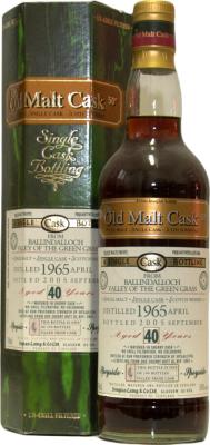 Ballindalloch 1965 DL The Old Malt Cask Sherry 50% 700ml