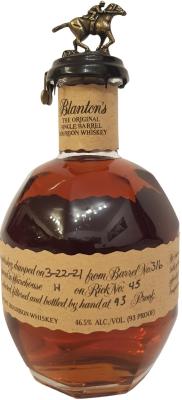 Blanton's The Original #316 46.5% 700ml