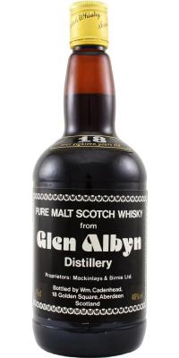 Glen Albyn 1966 CA Sherry Wood 46% 750ml