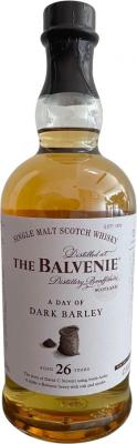 Balvenie 26yo a Day of Dark Barley 1st Fill Bourbon #6846 47.8% 700ml