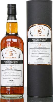 Bunnahabhain 2009 SV Natural Colour Cask Strength Sherry Butt #900076 Kirsch Whisky 68.2% 700ml