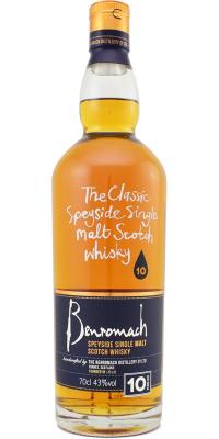 Benromach 10yo First fill sherry and bourbon 43% 700ml