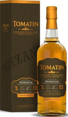 Tomatin 2002 Cuatro Series Manzanilla Sherry 46% 700ml