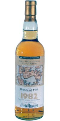 Highland Park 1982 SW Old Maps of Scotland 40% 700ml