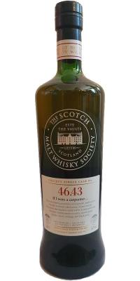 Glenlossie 2002 SMWS 46.43 If I were A carpenter 2nd Fill Oloroso Butt 58.5% 700ml