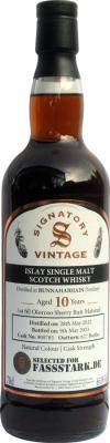 Bunnahabhain 2012 SV 1st fill Oloroso Sherry Butt fassstark.de 65% 700ml