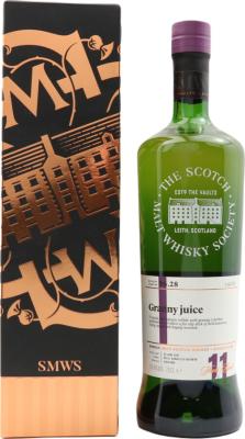 Glendronach 2007 SMWS 96.28 Granny juice Refill Ex-Bourbon Barrel 59.4% 700ml