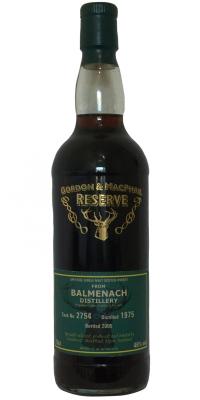 Balmenach 1975 GM Reserve for Juul's First Fill Sherry Hogshead #2754 Juuls Vinhandel Copenhagen 46% 700ml