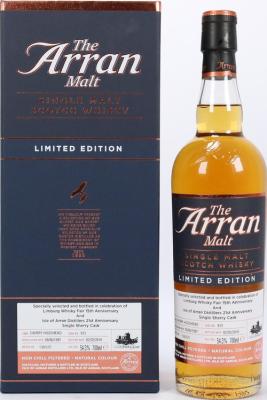 Arran 1997 Limited Edition Sherry Hogshead #913 54.3% 700ml