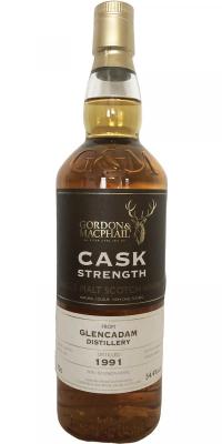 Glencadam 1991 GM Cask Strength Refill Bourbon Barrel #3248 The Whisky Exchange Exclusive 54.4% 700ml