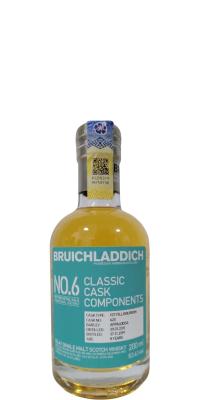 Bruichladdich 2011 Classic Cask Components No. 6 1st Fill Bourbon 625 63.4% 200ml