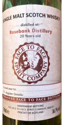 Rosebank 20yo FtF 56.7% 700ml