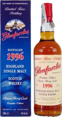 Glenfarclas 1996 Limited Rare Bottling 9yo Manzanilla Sherry Cask 46% 700ml
