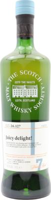 Clynelish 2011 SMWS 26.127 Juicy delight 2nd Fill Ex-Bourbon Barrel 60.9% 700ml