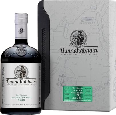 Bunnahabhain 1998 Calvados Cask Finish 49.7% 700ml