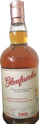 Glenfarclas 2006 Sherry casks Whisky Rum & Wine Master Test 2021 55.2% 700ml