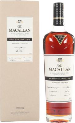 Macallan 2020 ESH-12808 01 European Oak Sherry Hogshead 65% 700ml