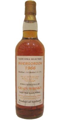 Invergordon 1966 TS Taste Still Selection Bourbon Cask #2722 49.4% 700ml