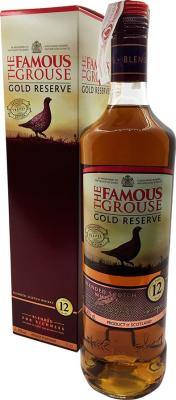 The Famous Grouse 12yo Gold Reserve Travel Edition Exclusive Oak Cask 40% 1000ml