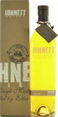 Johnett 2008 Swiss Single Malt Oak Barrique Cask 42% 700ml