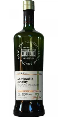 Allt-A-Bhainne 2011 SMWS 108.14 An enjoyable curiosity 2nd Fill Ex-Bourbon Barrel 66.2% 700ml