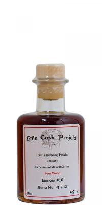 Irish Poitin Experimental Cask Series LCP Edition #10 Four Wood 45% 200ml