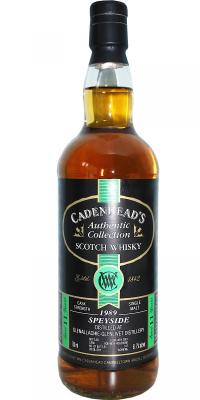 Glenallachie 1989 CA Bourbon Hogshead 61.7% 750ml