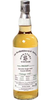 Macduff 1997 SV The Un-Chillfiltered Collection 4074 + 4075 46% 700ml