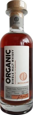 Mosgaard 3yo Organic Peated and spicy Mosgaard Denmark 60.8% 500ml