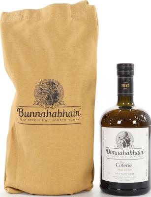 Bunnahabhain 2012 The Coterie Exclusive Ex-Bourbon & Rum Cask Finish 56.9% 700ml