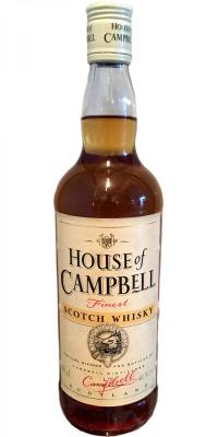 House of Campbell Finest Scotch Whisky 40% 750ml