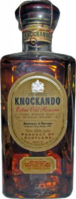 Knockando 1970 XO Reserve Square Decanter 43% 750ml