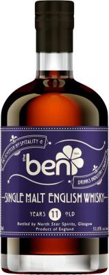 Single Malt 11yo NSS The Ben English Whisky Sauternes Barrel 51.8% 700ml