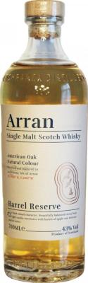 Arran Barrel Reserve American Oak 43% 700ml