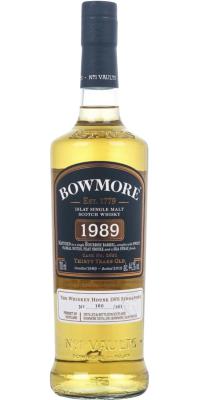 Bowmore 1989 Bourbon Barrel #2651 The Whisky House DFS Singapore 44.2% 700ml