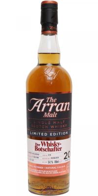 Arran 1998 Limited Edition Sherry Hogshead #610 Der Whisky Botschafter 54.1% 700ml