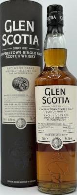 Glen Scotia 2016 1st Fill Oloroso Hogsheads The Netherlands 56.8% 700ml