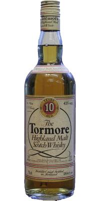 Tormore 10yo Highland Malt Scotch Whisky Long John 43% 750ml