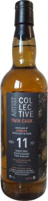 Clynelish 2008 LMDW Artist Collective Twin Cask Exclusive Bottling for Shi Jian 56.7% 700ml